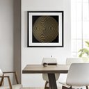 Ver imagem 2 de Quadro 50cm X 50cm Figura Geométrica