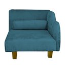 Ver imagem 3 de Caminha Pet Luxo Divâ Tecido Veludo Divini Decor:azul Royal