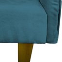 Ver imagem 5 de Caminha Pet Luxo Divâ Tecido Veludo Divini Decor:azul Royal