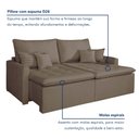 Ver imagem 4 de Sofá Retrátil 2 Lugares 200 Cm Chicago