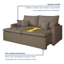 Ver mais imagens de Sofá Retrátil 2 Lugares 200 Cm Chicago