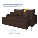 Ver imagem 4 de Sofá Retrátil 2 Lugares 200 Cm Chicago