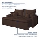 Ver imagem 6 de Sofá Retrátil 2 Lugares 200 Cm Chicago