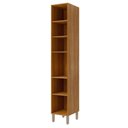 Ver imagem 2 de Torre Nicho 2 Portas 37 cm Brilhante Celeste Bege/Cinamomo/Offwhite