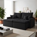 Ver imagem 1 de Sofá Retrátil 2 Lugares 200 Cm Chicago