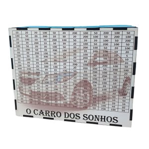 Cofre Desafio Meu Carro Dos Sonhos Junte 15 Mil para Seu Sonho em Mdf