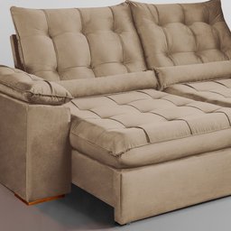 Sofá Retrátil e Reclinável 2 Lugares 200cm Dubai - 9