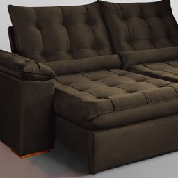 Sofá Retrátil e Reclinável 2 Lugares 200cm Dubai - 9
