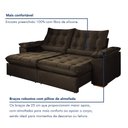 Ver imagem 5 de Sofá Retrátil e Reclinável 2 Lugares 200cm Dubai