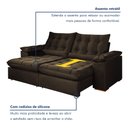 Ver imagem 3 de Sofá Retrátil e Reclinável 2 Lugares 200cm Dubai