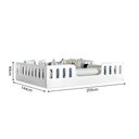 Ver imagem 2 de Cama Casal Infantil Montessoriana Helo - Branco Branco