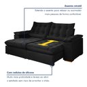 Ver imagem 3 de Sofá Retrátil e Reclinável 2 Lugares 200cm Dubai