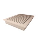 Ver imagem 7 de Cama Casal 2 Mesas C/ 2 Gavetas e Cabeceira sob Medida Mdf Cor:titânio