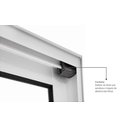 Ver imagem 3 de Porta de Alumínio de Correr Balcão 6 Folhas Vidros Temperado Branca - 210x240