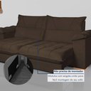 Ver imagem 7 de Sofá Retrátil e Reclinável 2 Lugares 200cm Italia