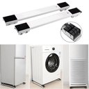 Ver imagem 1 de Base Suporte Rodinhas Geladeira Fogão Maquina Lavar Móveis