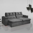 Ver imagem 1 de Sofá Retrátil e Reclinável 2 Lugares 200cm Vancouver