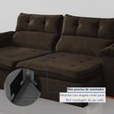 Ver imagem 7 de Sofá Retrátil e Reclinável 2 Lugares 200cm Vancouver