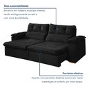 Ver imagem 4 de Sofá Retrátil e Reclinável 2 Lugares 200cm Vancouver