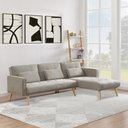 Ver imagem 1 de Tapete Sisal Chevron Capadócia Bege 323 Pemogo Medida:300x250cm