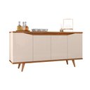 Ver imagem 3 de Buffet Louise Off White Cedro 4 Portas