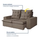 Ver imagem 7 de Sofá Retrátil e Reclinável 2 Lugares 196cm Veneza