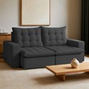 Ver imagem 2 de Sofá Retrátil e Reclinável 2 Lugares 196cm Veneza