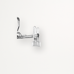 Kit 25 Cabides Saia com Presilha Transparente – Organize com Estilo e Praticidade - 3