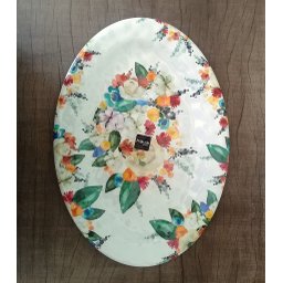 Travessa Melamina Colmar Haus Concept 40,5cm X 28cm Flores 2414 - 3