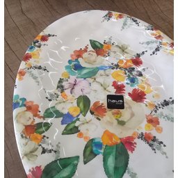 Travessa Melamina Colmar Haus Concept 40,5cm X 28cm Flores 2414 - 5