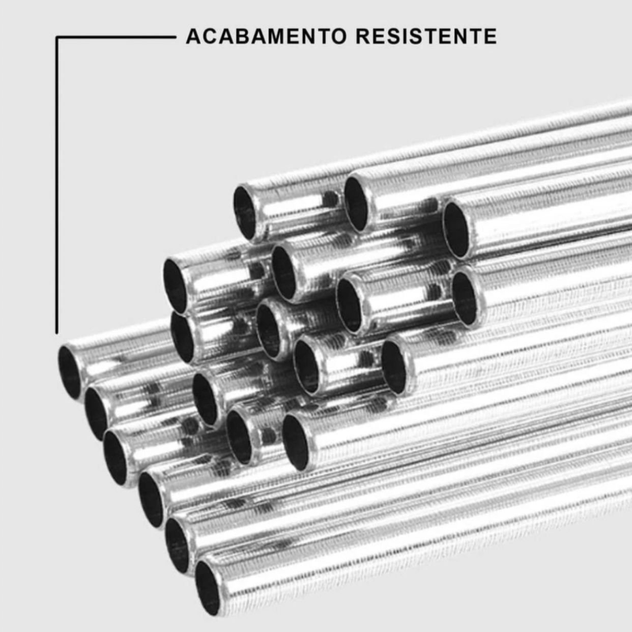 Sapateira Porta Sapato com 4 Prateleiras Desmontável Preta de Plástico e Metal - 4