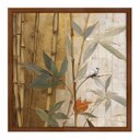 Ver imagem 1 de Quadro 50cm X 50cm Folhagem Aquarela Tropical Artes