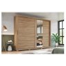 Guarda Roupa Casal Ambiente Palace Jequitibá Brilho com Espelho - Henn - 1