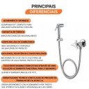 Ver imagem 3 de Ducha Higiênica para Banheiro Tríade 27337 Meber - Cromado