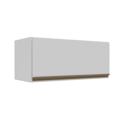 Armário Aéreo Basculante 1 Porta 70cm 2409 Yescasa Branco