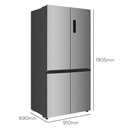 Ver imagem 4 de Geladeira Multidoor 4 Portas 589 Litros Tcl C589cdn1