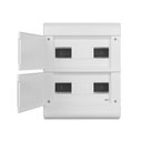 Ver imagem 2 de Quadro Sobrepor Ouro Box 24 Din Porta Opaca