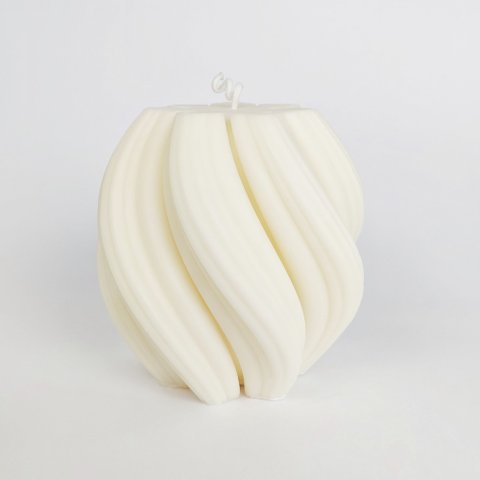 Wave Candle - Vela Cubo Decorativa e Aromática Ramim Aromas