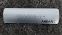 Ver imagem 2 de KIT 10 PLACAS BRAILE PARA CORRIMÃO ANDAR 7