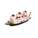 Ver imagem 3 de Kit 06 Barca Barco para Açaí Sushi Sashimi Bandeja 22 Preto