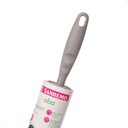 Ver imagem 3 de Kit Rolo Adesivo Tira Pelos e Fiapos Limpa Roupas Sofa Cama 50 Folhas Branco Sanremo