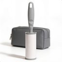 Ver imagem 4 de Kit Rolo Adesivo Tira Pelos e Fiapos Limpa Roupas Sofa Cama 50 Folhas Branco Sanremo