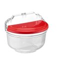 Ver imagem 6 de Saleiro de Parede Acrílico Transparente Moderno Cozinha para Bancada Balcão ou Fixação em Paredes Ac