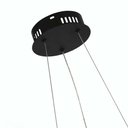 Ver imagem 7 de Lustre Luminária 3000k Orgon Pendente Iluminação Arco Led Perfil Infinito Moderno Luxo Sala de Janta