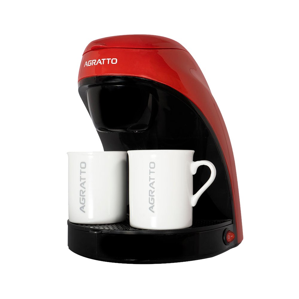 Cafeteira Agratto Aroma Acfp01i-02 Vermelha 2 Xícaras 450w - 220v - 1