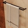 Porta Toalha Duplo - Solano Black - 3