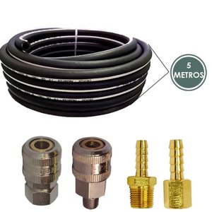 Acessorios Compressor Mangueira 10m + Engates 353050010 Kit