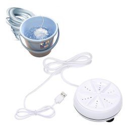 Mini Máquina Lava Roupas no Balde Usb Portátil Lavadoura - 2