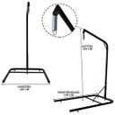 Ver imagem 4 de Suporte com Mola e Mosquetão para Balanço Suspenso Ninho - Cor Preto
