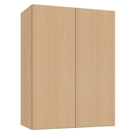 Armário Aéreo para Cozinha 100% MDF 60 cm 2 Portas Lótus Carvalho